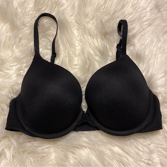 Victorias Secret 32B Bra Black Body by Victoria Perfect Shape - Picture 1 of 7